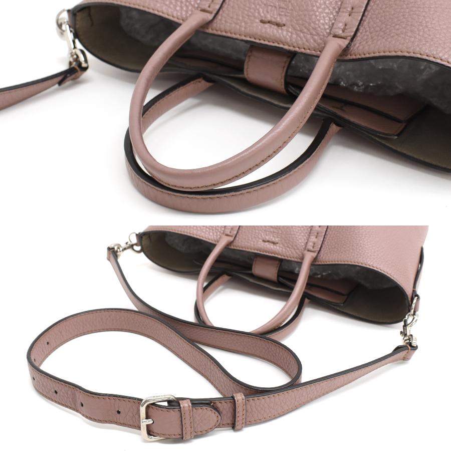 FENDI（フェンディ） セレリア 2way トートバッグ 8BH349 A2WJ レザー