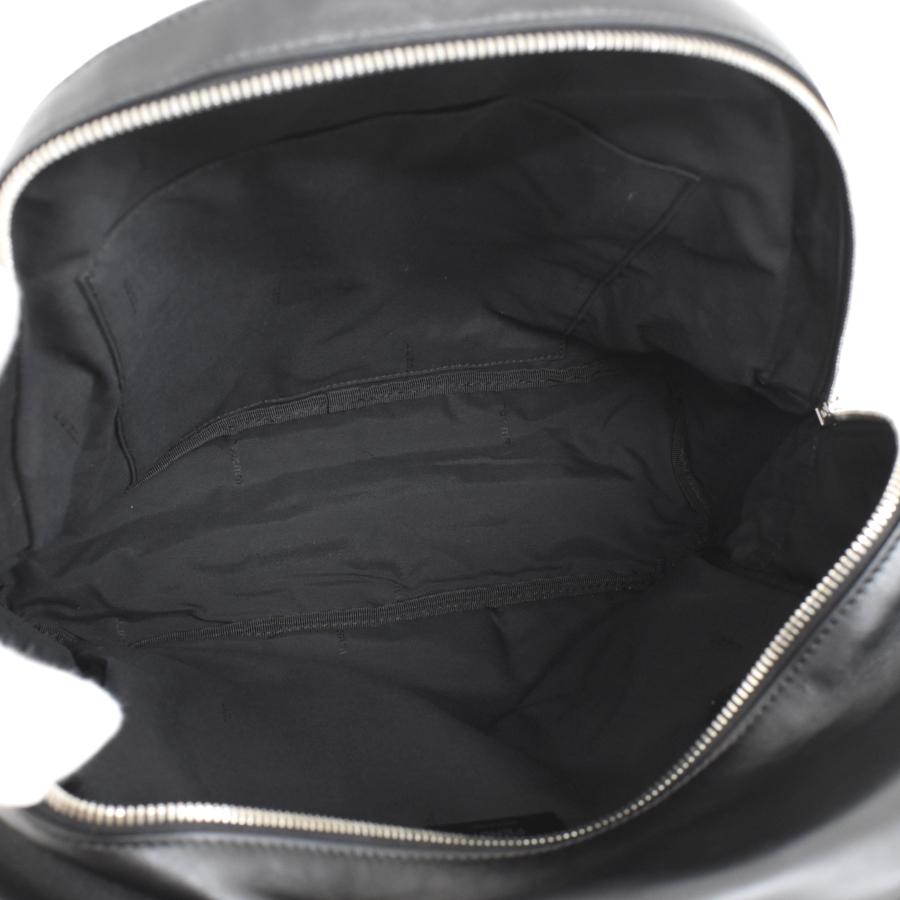 FENDI（フェンディ） リュック 7VZ042 レザー ブラック FF フィッシュ