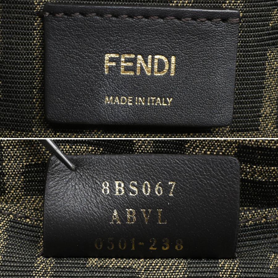 新品同様 フェンディ バイザウェイ ミニ 2way ショルダーバッグ 8BS067 カーフ レザー ピンク FENDI