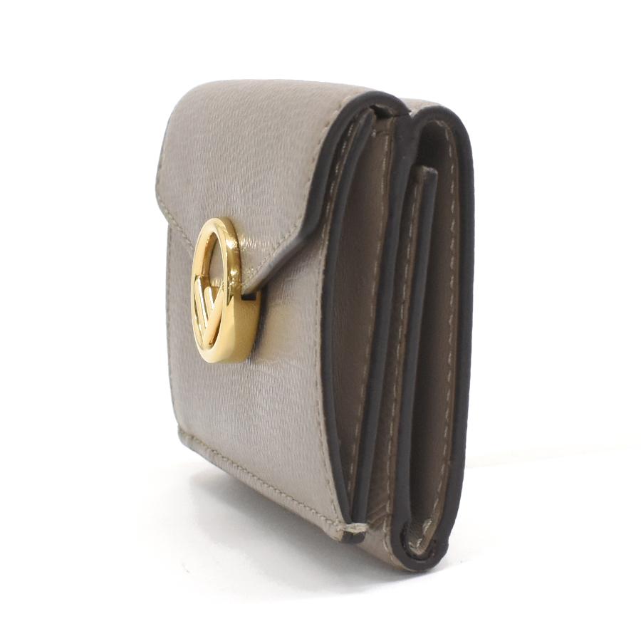 FENDI（フェンディ） マイクロ 三つ折り財布 コンパクト財布 8M0395