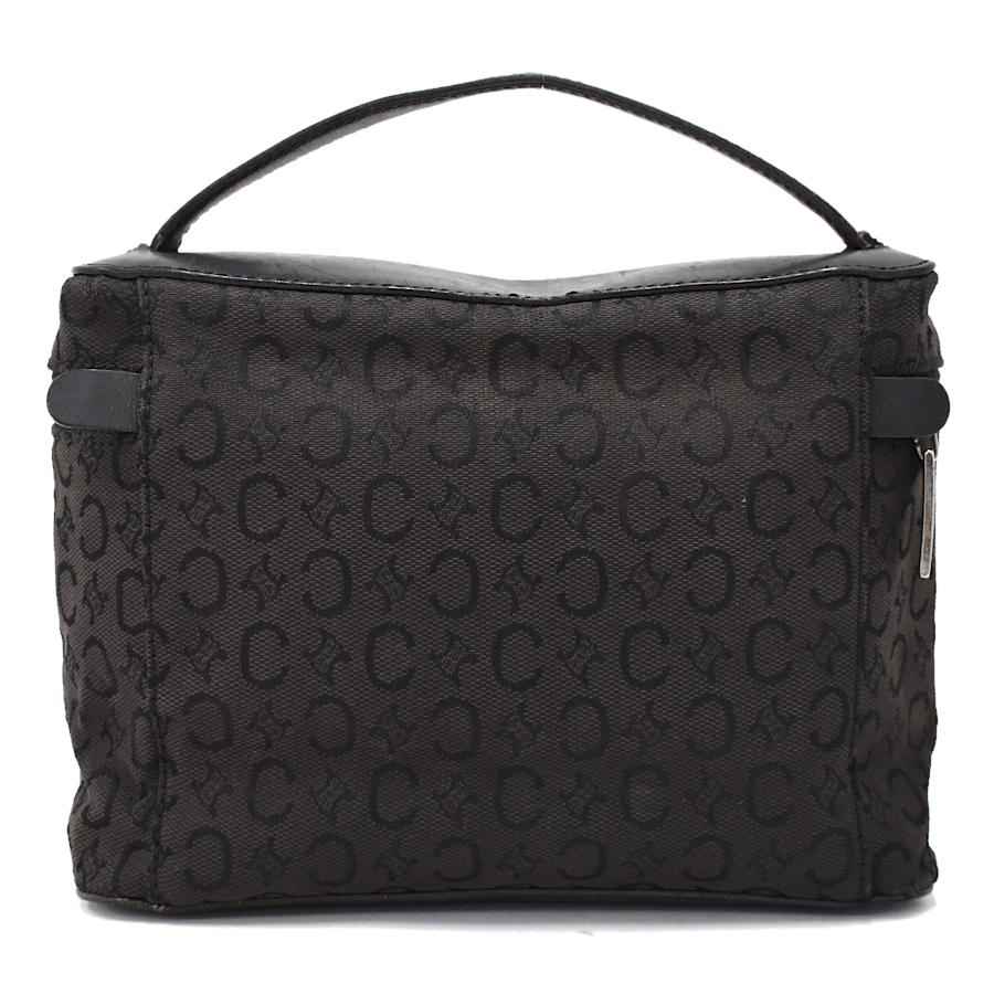 CELINE セリーヌ バニティ ハンドバッグ ポーチ Cマカダム キャンバス 