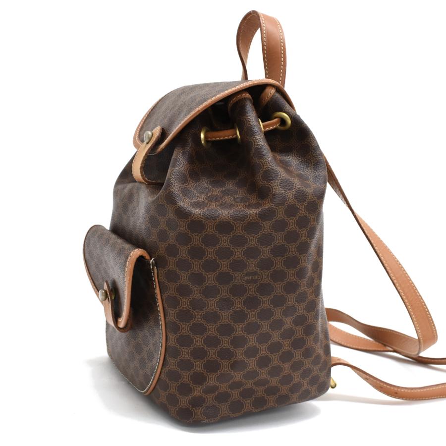 CELINE セリーヌ マカダム バックパック リュックサック C.E06-1 CELINE セリーヌ マカダム バックパック リュックサック C.E06-1