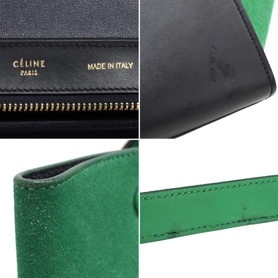 CELINE セリーヌ トラペーズ スモール ハンドバッグ ショルダーバッグ 