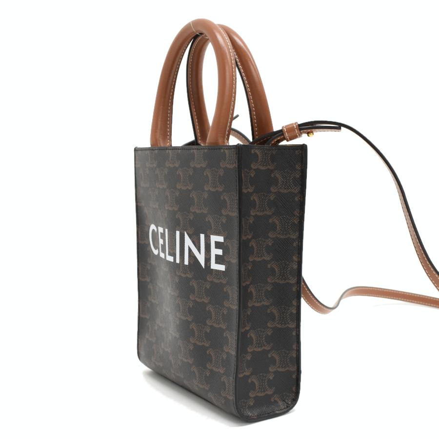 CABAS(CELINE) セリーヌ ミニ バーティカル カバ トートバッグ CABAS(CELINE) セリーヌ ミニ バーティカル カバ トートバッグ