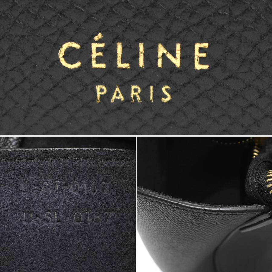 CELINE（セリーヌ） マイクロ ベルトバッグ 2way ハンドバッグ レザー