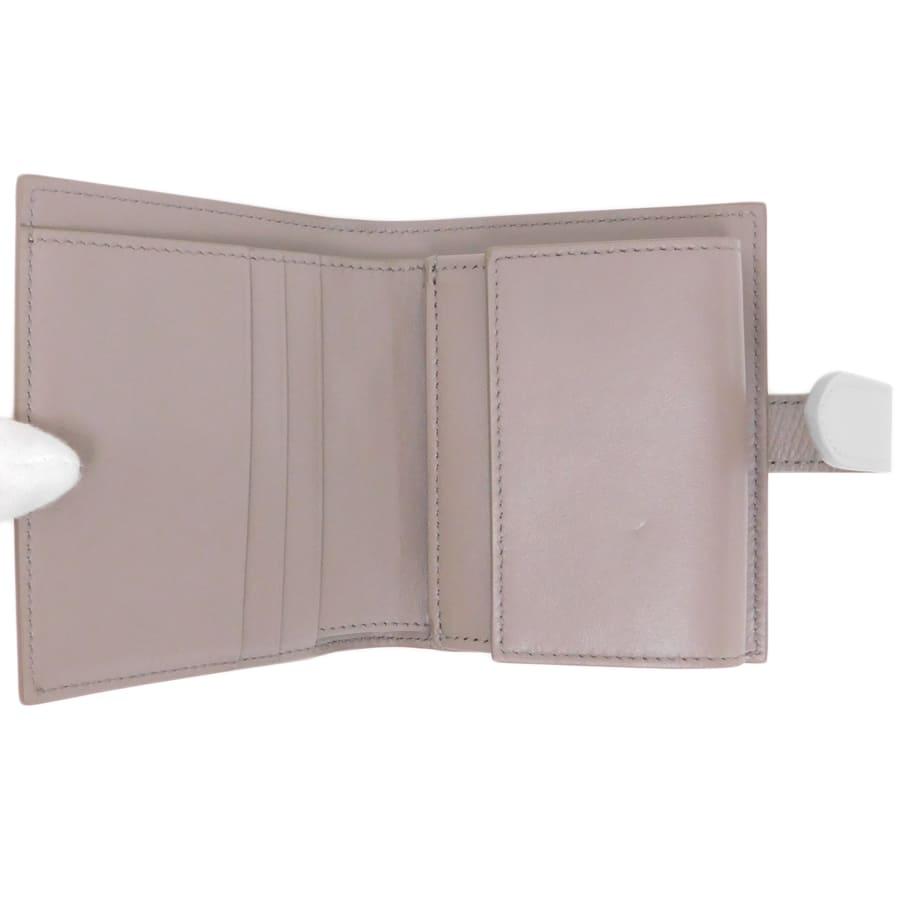 CELINE（セリーヌ） 新品同様 レザー スモールストラップウォレット