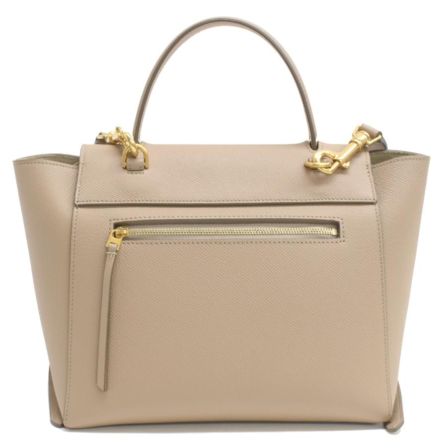 CELINE（セリーヌ） ベルトバッグ マイクロ 2way ハンドバッグ レザー 