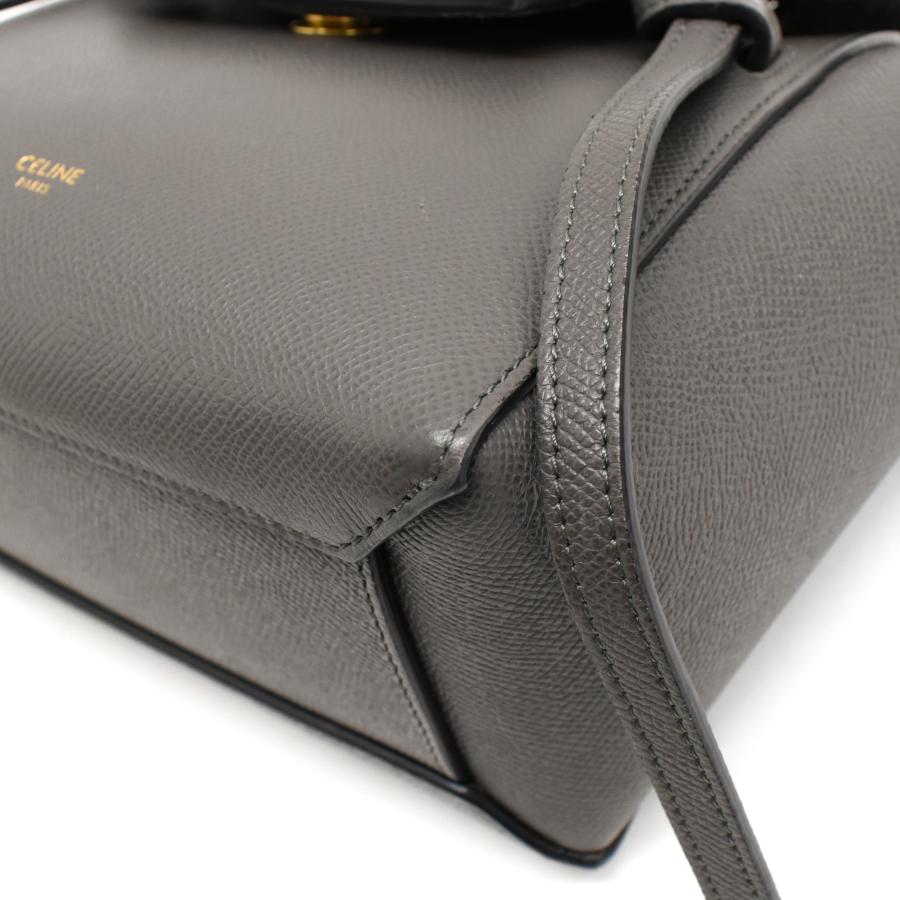 CELINE（セリーヌ） 新品同様 ナノベルト バッグ 2way ハンドバッグ