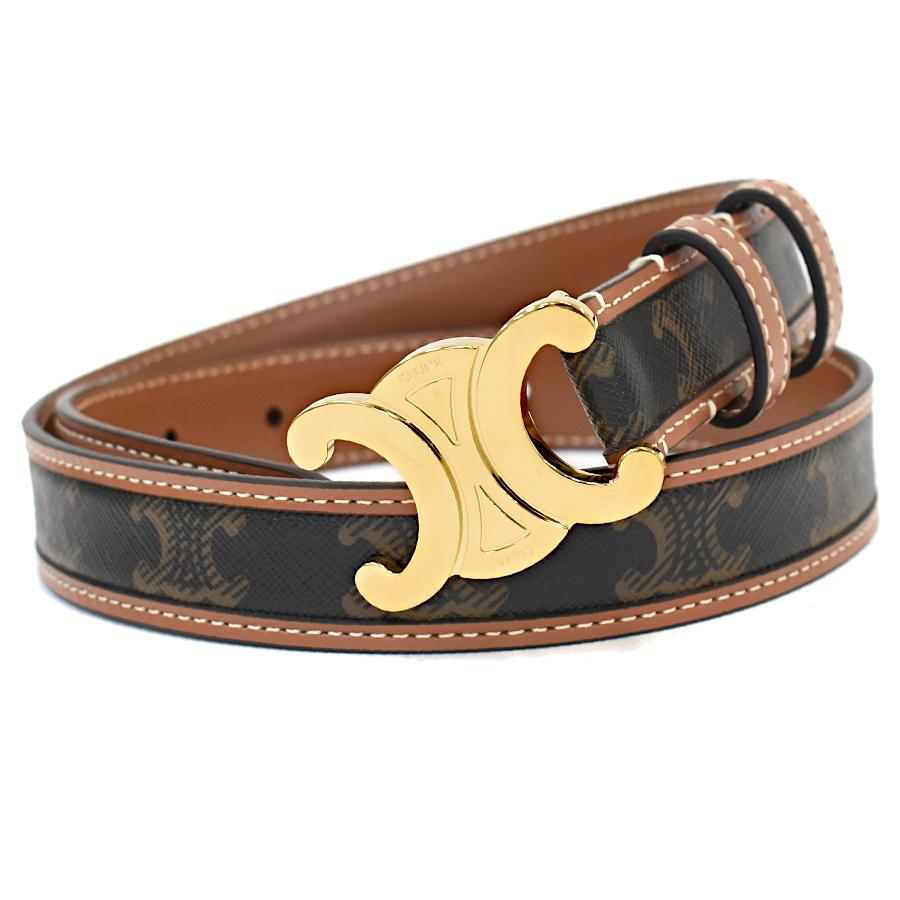 セリーヌ　トリオンフベルト　未使用 CELINE（セリーヌ） 未使用品 トリオンフ ベルト コーティング