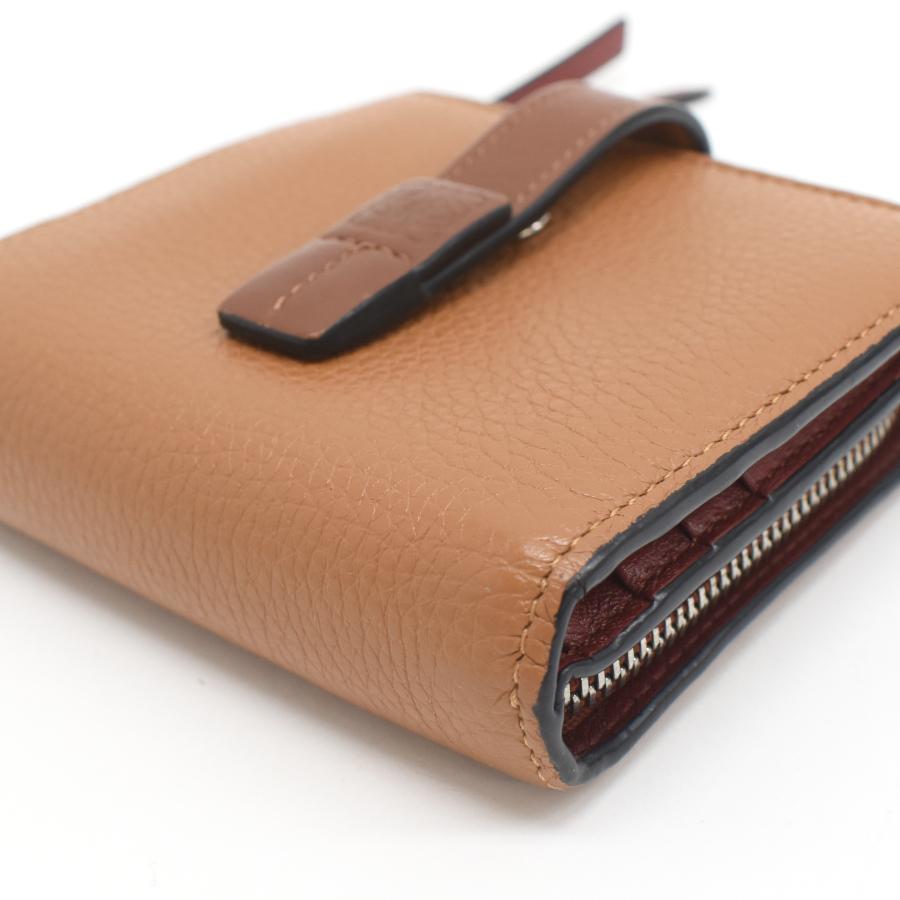 LOEWE 新品同様 ロエベ コンパクト ジップウォレット 二つ折り LOEWE 新品同様 ロエベ コンパクト ジップウォレット 二つ折り