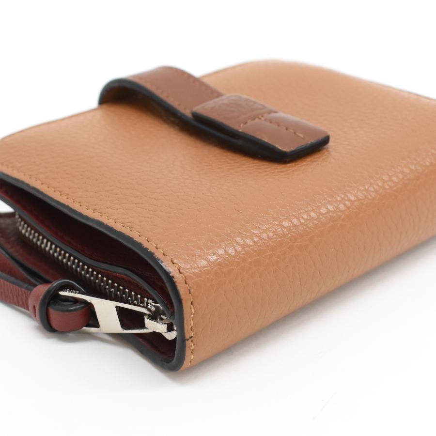 LOEWE 新品同様 ロエベ コンパクト ジップウォレット 二つ折り LOEWE 新品同様 ロエベ コンパクト ジップウォレット 二つ折り