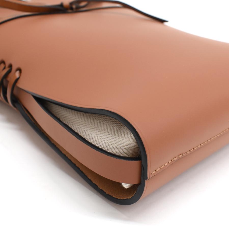 LOEWE（ロエベ） ショルダーバッグ イケバナ レザー ブラウン 