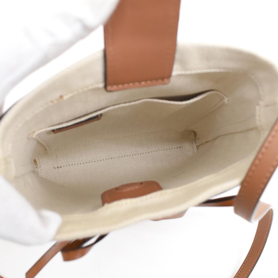 LOEWE（ロエベ） ショルダーバッグ イケバナ レザー ブラウン