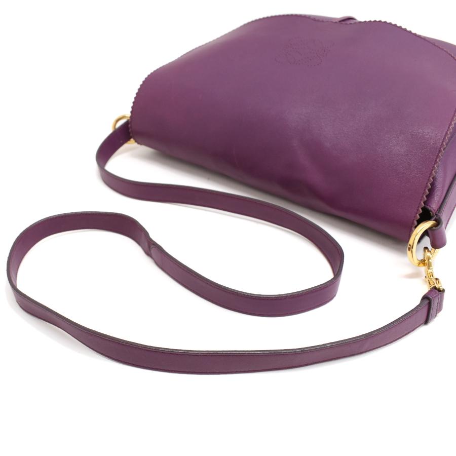 LOEWE ロエベ クロスボディ ショルダーバッグ アナグラム タッセル  