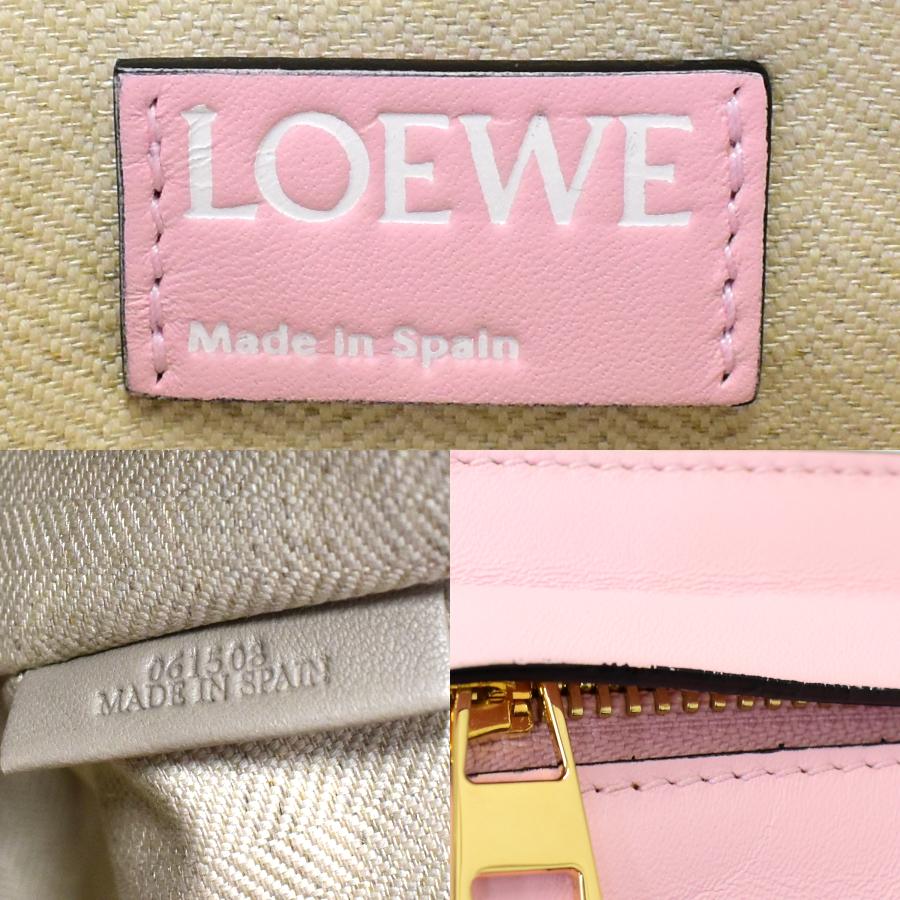 LOEWE（ロエベ） クラッチバッグ Tポーチ 109.54.K05 レザー ピンク