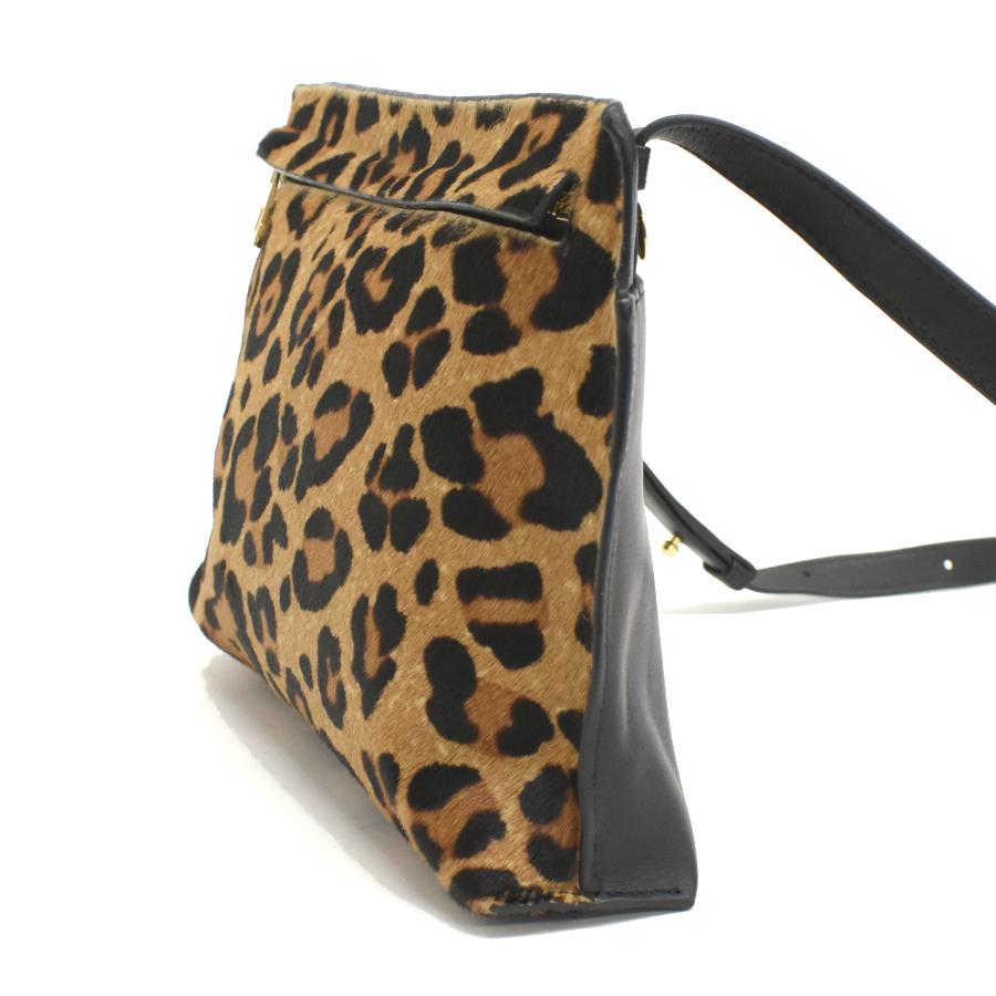 LOEWE（ロエベ） T ポーチ クロスボディ ショルダーバッグ ハラコ