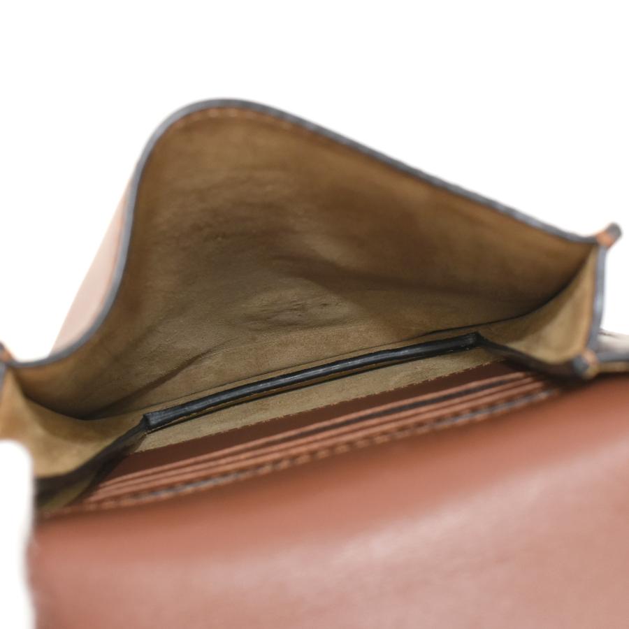 Gusset（LOEWE） ロエベ ガセット フラット ショルダーバッグ ベルト