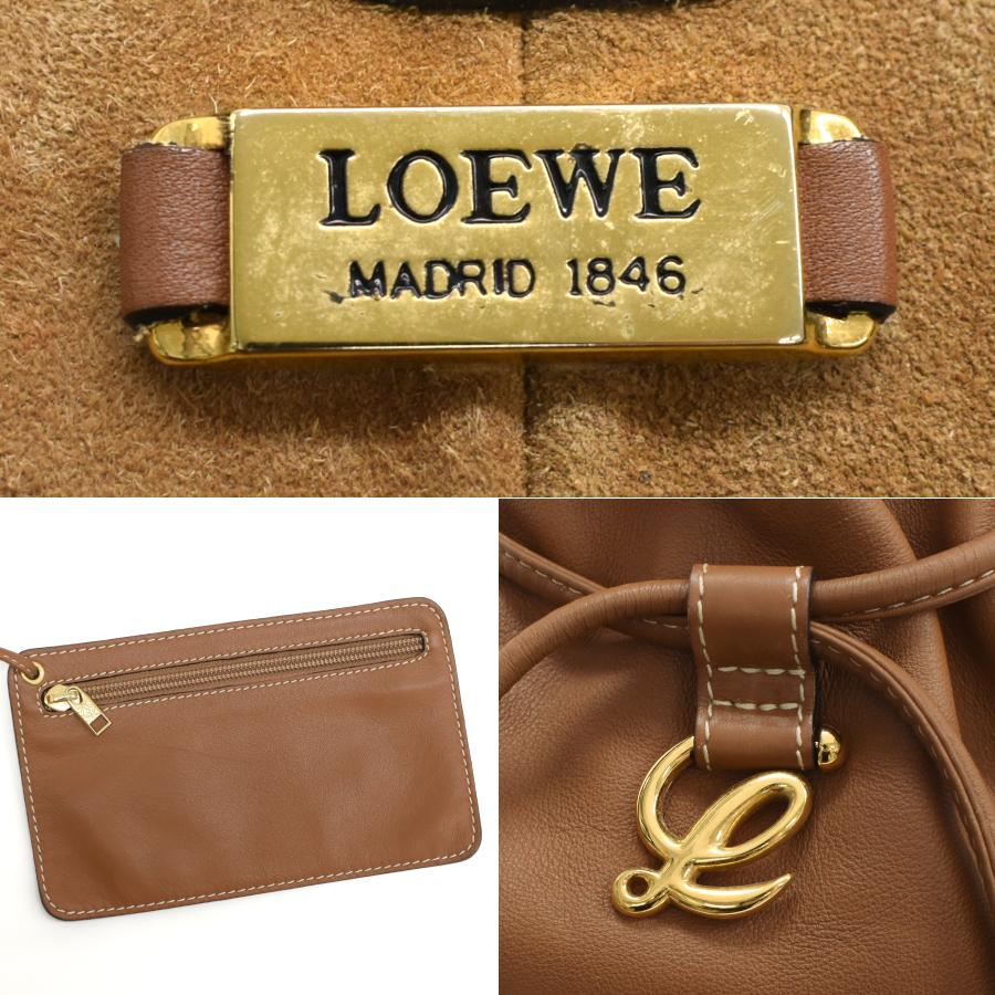 LOEWE（ロエベ） バックパック リュックサック ワンショルダー レザー