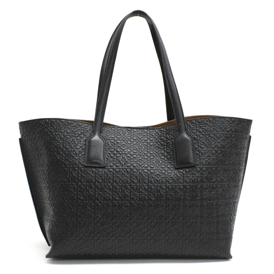 LOEWE（ロエベ） リピート アナグラム ショッパー トートバッグ レザー