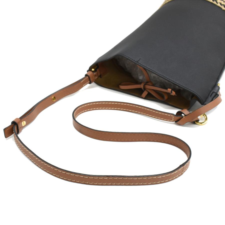 ロエベ LOEWE ゲートバケット ショルダーバッグ ワンショルダー レザー 黒 Gate（LOEWE） ロエベ ゲートバケットバック クロスボディ ショルダー