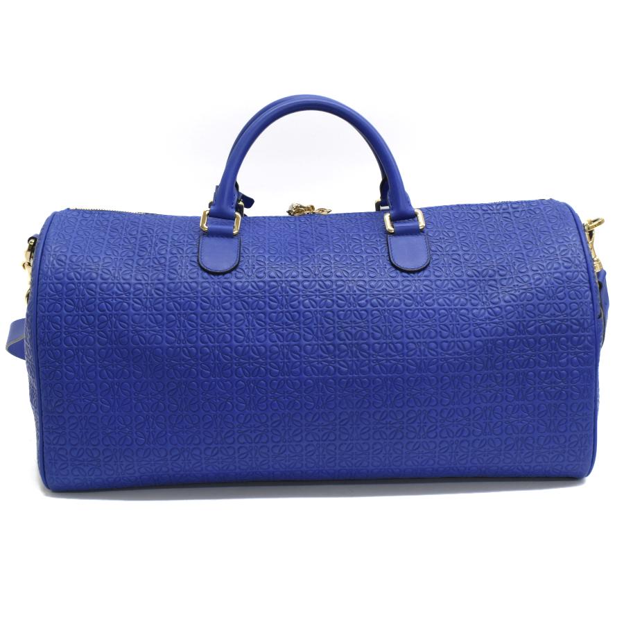 LOEWE（ロエベ） ボストンバッグ 2way リピートアナグラム レザー