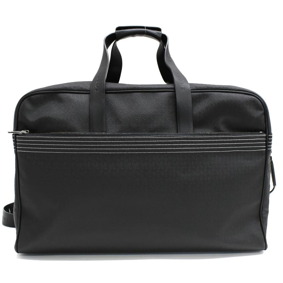 LOEWE ロエベ ボストンバッグ リピートアナグラム エンボス ユニセックス LOEWE（ロエベ） 2way ボストンバッグ リピートアナグラム エンボス