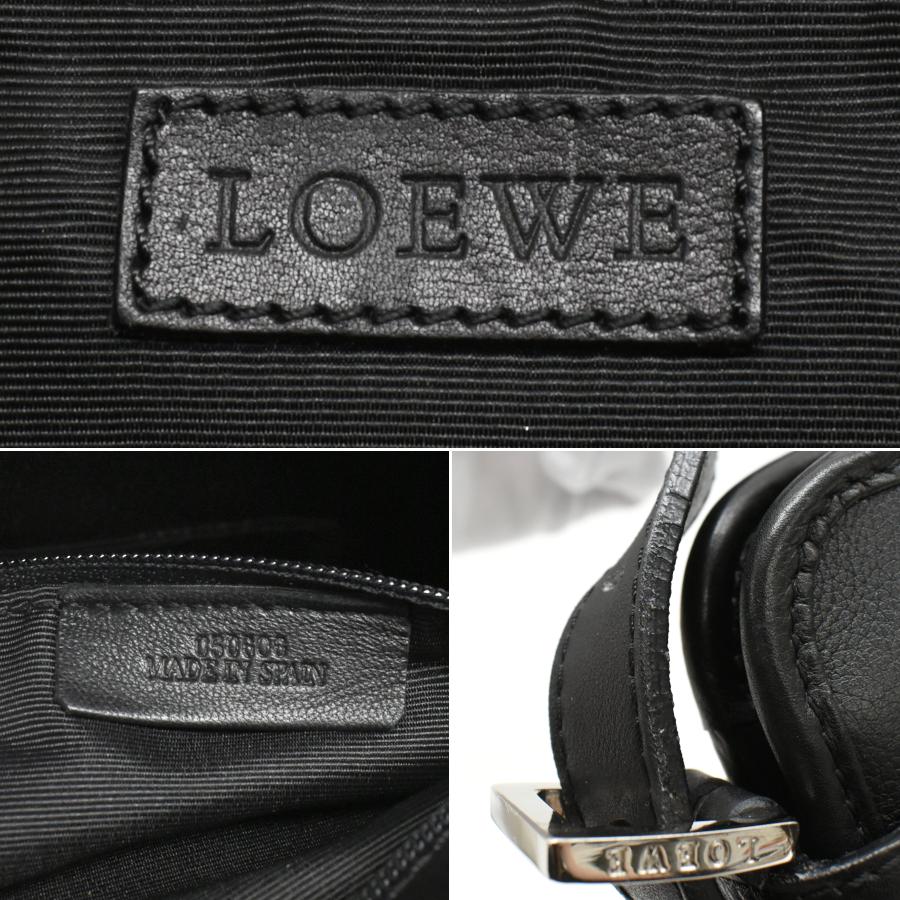 LOEWE（ロエベ） クロスボディ ショルダーバッグ エングレイブド