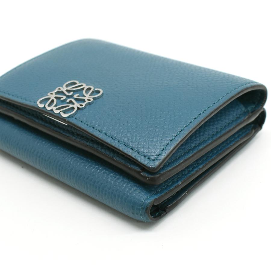 LOEWE ロエベ トリフォールド アナグラムコンパクトウォレット LOEWE（ロエベ） 三つ折り財布 Anagram Tri-Fold Wallet アナグラム