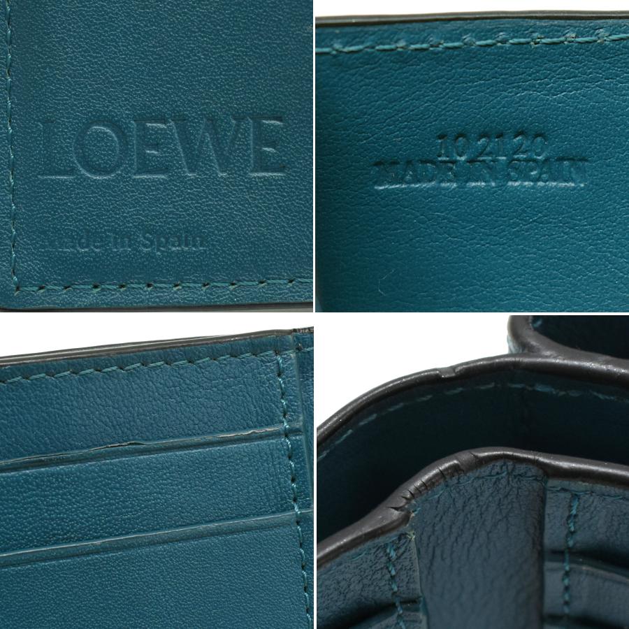 LOEWE（ロエベ） アナグラム トライフォールド コンパクトウォレット