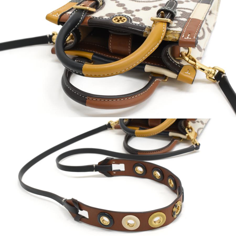 TORY BURCH（トリーバーチ） 2wayバッグ グロメット Tモノグラム