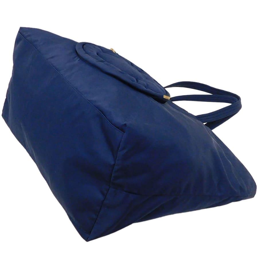 希少美品　ANYA HINDMARCHスマイリートートバッグ　ネイビー ANYA HINDMARCH（アニヤ・ハインドマーチ） トートバッグ ネイビー系