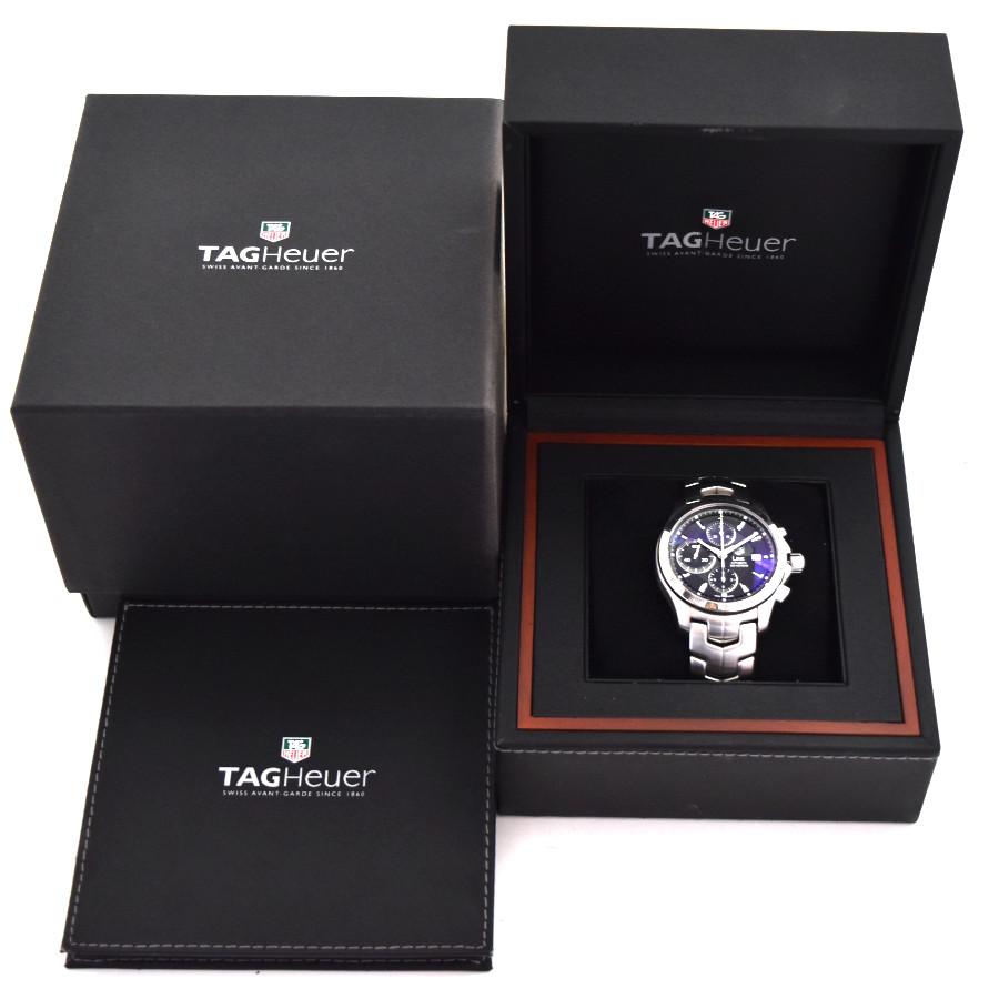 タグホイヤー 腕時計 リンク オートマチック ステンレススチール CJF2110-0 メンズ ブラック文字盤 TAGHEUER | TAG HEUER | 06