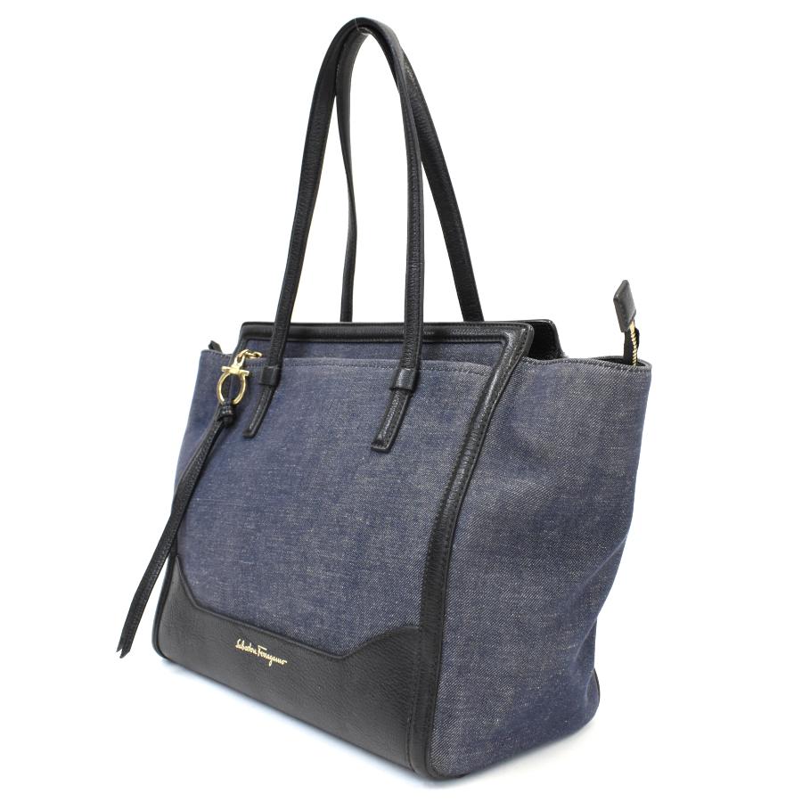 美品 Salvatore Ferragamo エイミー トートバッグ 肩がけ FERRAGAMO フェラガモ (Salvatore Ferragamo) トートバッグ 2WAY