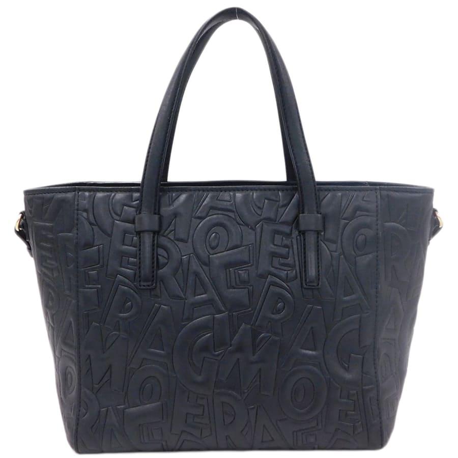 FERRAGAMO（フェラガモ） ロゴモチーフ 2wayバッグ RE-21F963 ブラック