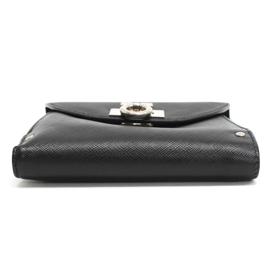 FERRAGAMO（フェラガモ） 二つ折り財布 JL-22 4208 レザー ガンチーニ