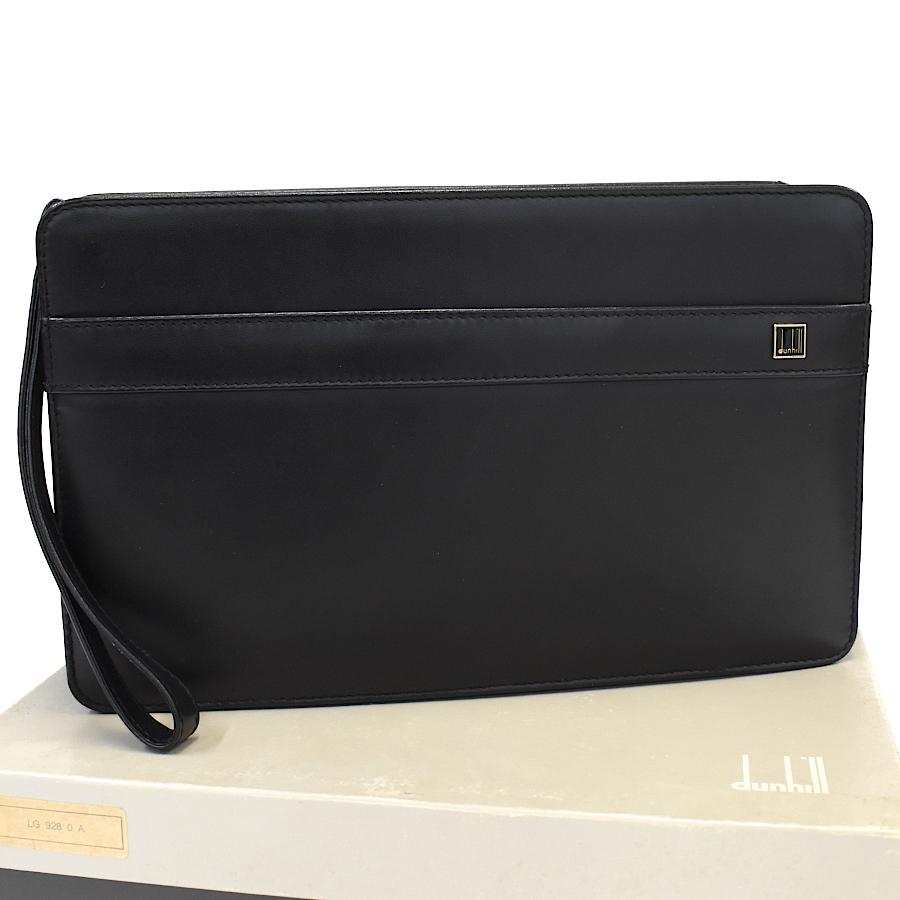 dunhill ダンヒル セカンドバッグ クラッチバッグ レザー dunhill ダンヒル セカンドバッグ クラッチバッグ レザー