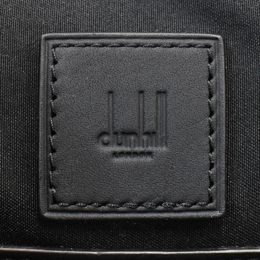 【極美品】ダンヒル トラベラー ショルダーバッグ レザー ブラック メンズ dunhill 未使用品 ダンヒル トラベラー ショルダーバッグ クロス