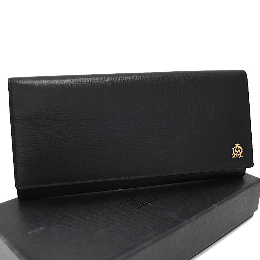 1点限定 新品同様 ダンヒル 二つ折り 長財布 フラップ コート 