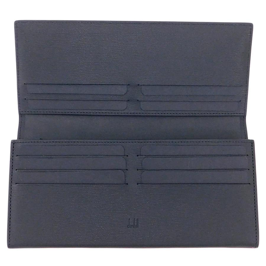 dunhill（ダンヒル） 未使用品 長財布 183574 ブラック系 レザー 箱