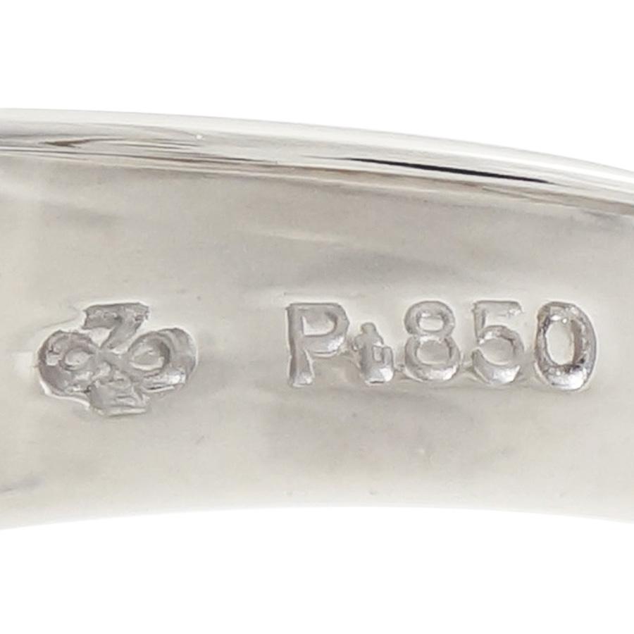 ジュエリーマキ リング プラチナ850 サファイア 0.58ct ダイヤモンド 