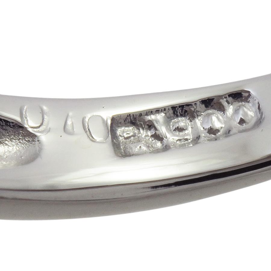 リング プラチナ900 パール 真珠 ダイヤモンド 0.10ct 14号 レディース 