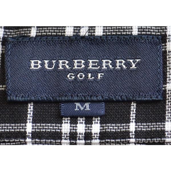 BURBERRY GOLF バーバリーゴルフ レディース 半袖ジップアップシャツ 