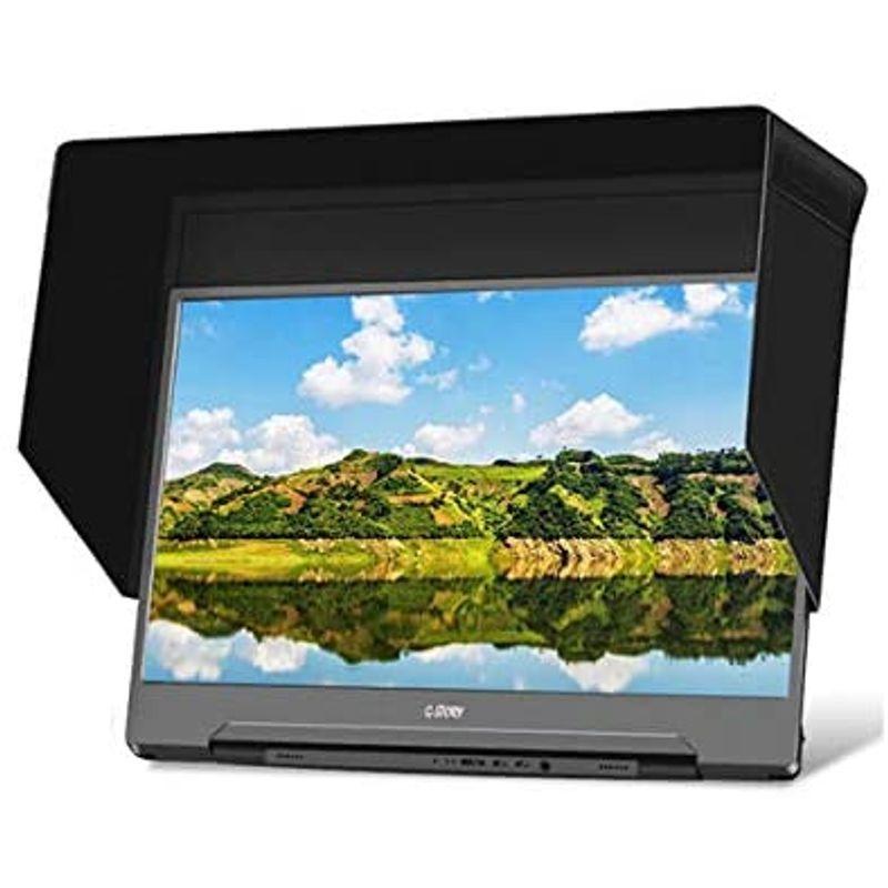 匿名！送料無料！ G-STORY モバイルモニター 15.6インチ 10-Bit 4K HDR対応 IPS HDMI USB-Type C搭載 遮光フード付 【EI6208065565】(22176円)