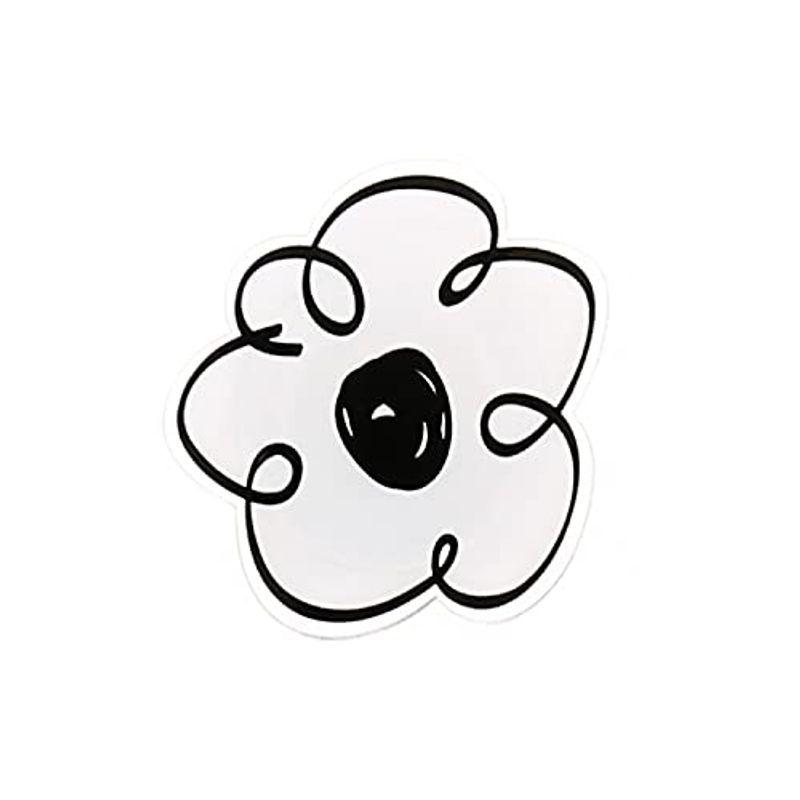 スマホグリップ 韓国 花 イラストフラワー グリップトック シンプル かわいい おしゃれ スマホスタンド Griptok 落下防止 ホワイ Meliashop Yahoo 店 通販 Yahoo ショッピング