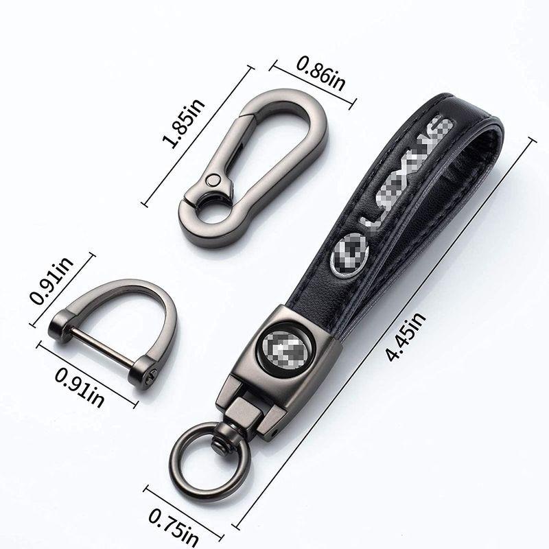 超目玉 レクサス 車のキーホルダー 本革 レザー ファッショ ンメンズ レディース 便利 なシンプルなスマー 車のロゴアップグレードキーホルダー カ Www Tgnewstv It