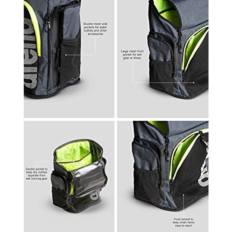 【訳あり品】 Arena(アリーナ) Team 45 水泳競技アスリート用 スポーツバックパック 45L トレーニングギアバッグ 男女兼用 No Size 【S1712495102】(9380円)