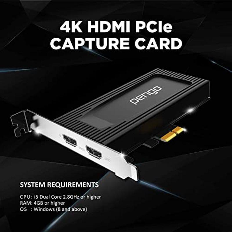 ☆衆院本会議☆ Pengo ペンゴ 4K HDMI PCIe キャプチャーボード内蔵