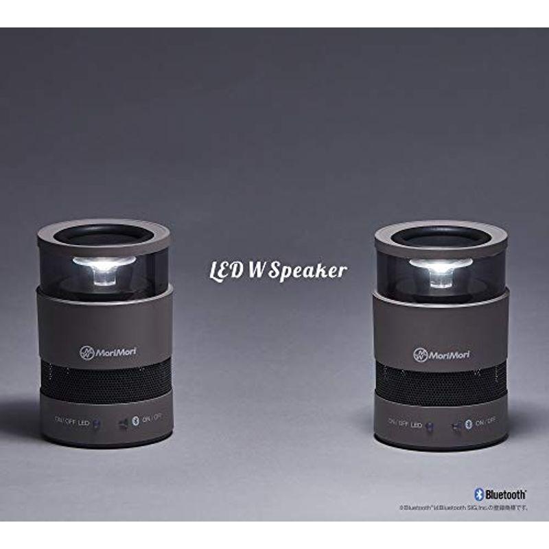 MoriMori LED W Speaker 2個セット Amazon.com: KOOKOO MoriMori Design lamp with Loudspeaker