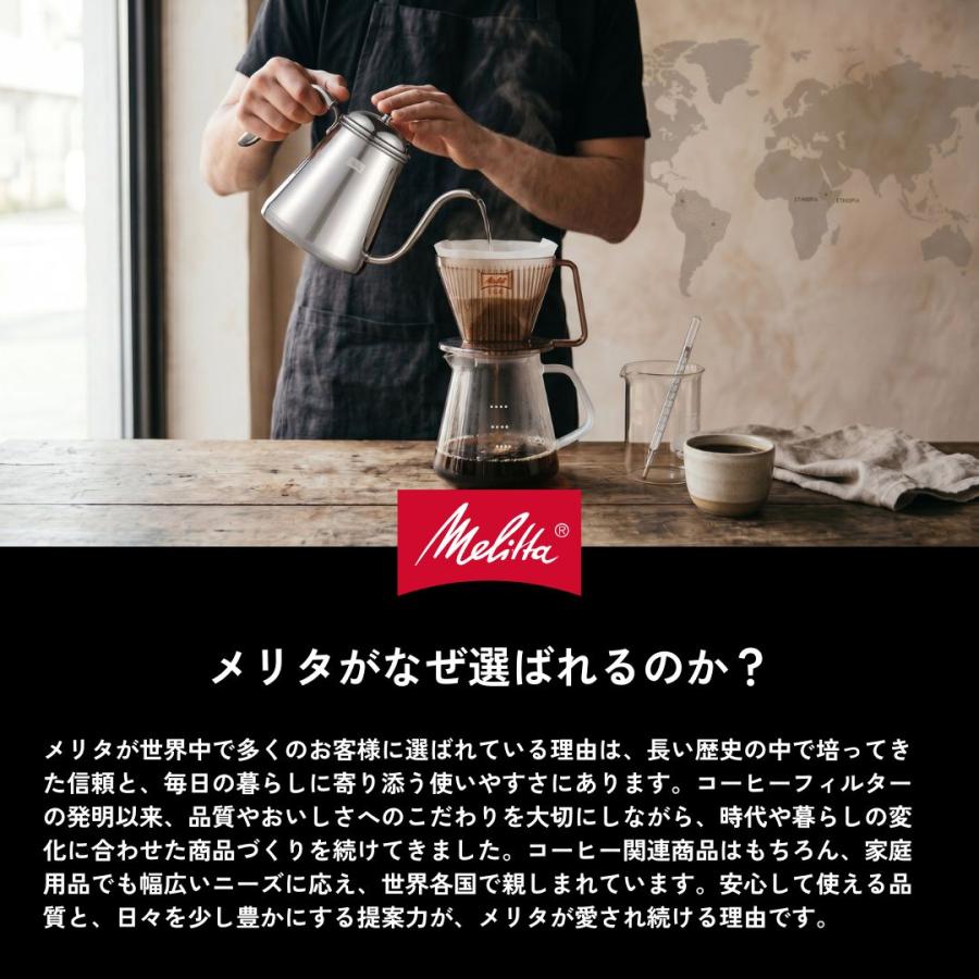 Melitta（メリタ） アロマフレッシュ 6杯用 ミル付 全自動 フィルター
