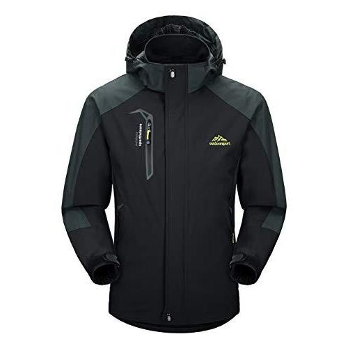 超歓迎 防寒着 ブルゾン ヤッケ アウトドア アウター メンズ Magcomsen 登山ウエア L 日本サイズs Cn 黒 ブラック バイク 上着 冬 コート ブルゾン 作業服 大きいサイズ コート